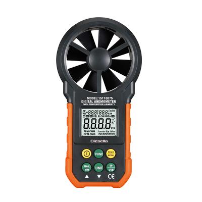 Lufthastighetsmätare (Anemometer) med 65 mm vinghjulsgivare och USB